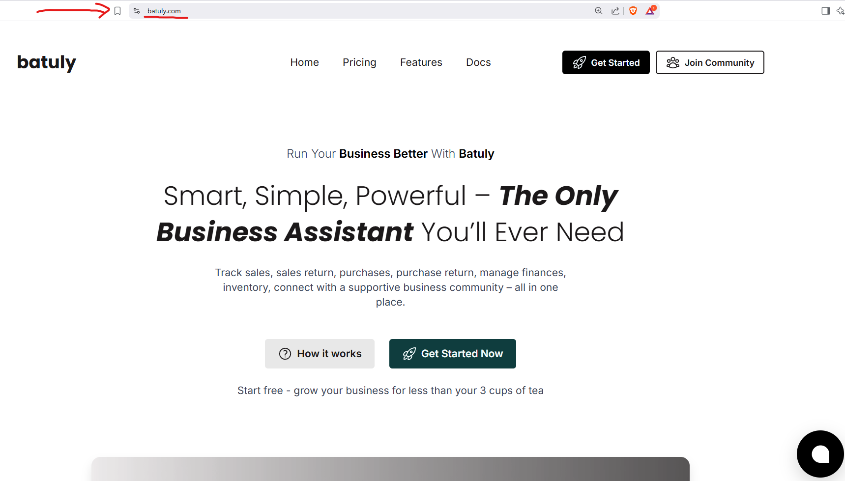Batuly Homepage